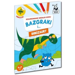 Kapitan Nauka Bazgraki i dinozaury. Kolorowanie KS1191