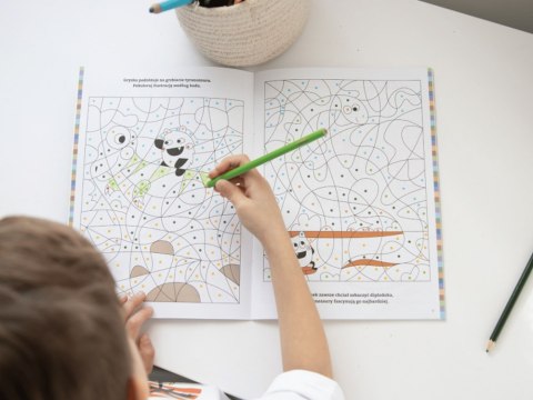 Kapitan Nauka Bazgraki i dinozaury. Kolorowanie KS1191