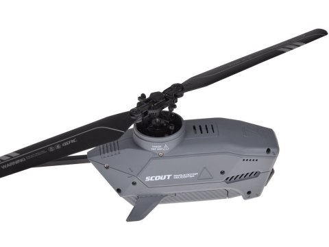 Zdalnie sterowany Futurystyczny HELIKOPTER Scout - nowoczesny design RC0724