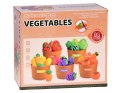 Zestaw do krojenia warzyw i owoców na rzepy + nauka kolorów - 34 ele ZA5904