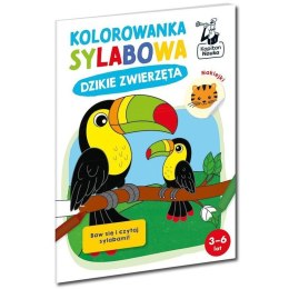 Kapitan Nauka Kolorowanka sylabowa. Dzikie zwierzęta KS1210
