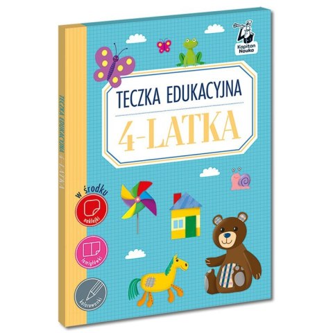 Kapitan Nauka Teczka edukacyjna 4-latka KS1219