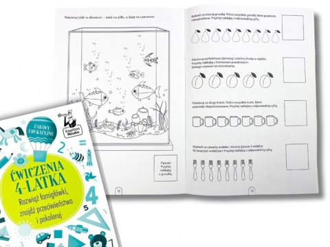 Kapitan Nauka Teczka edukacyjna 4-latka KS1219