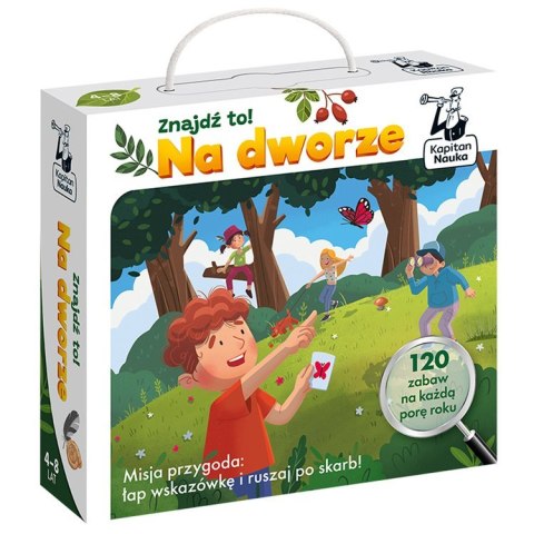 Kapitan Nauka Znajdź to! Na dworze - 60 wyzwań KS1221