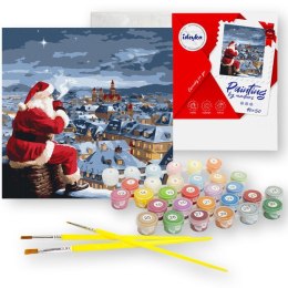 Malowanie po numerach 40 x 40 cm KHO8352 Noc Bożego Narodzenia AP0099