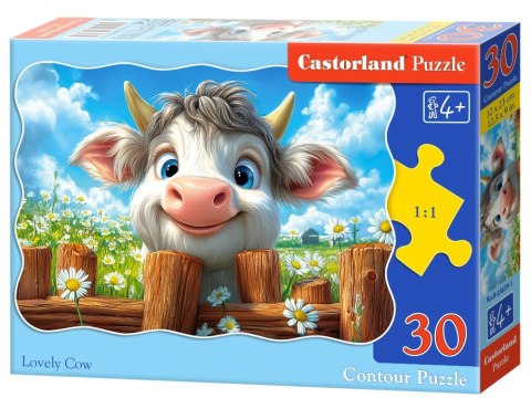 Puzzle 30-elementów Lovely Cow B-03839-1