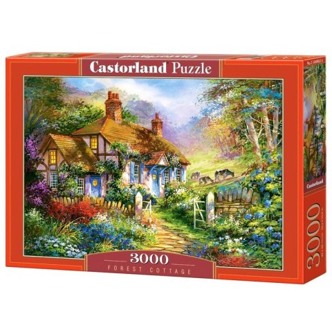 Puzzle 3000-elementów Forest Cottage C-300402-2
