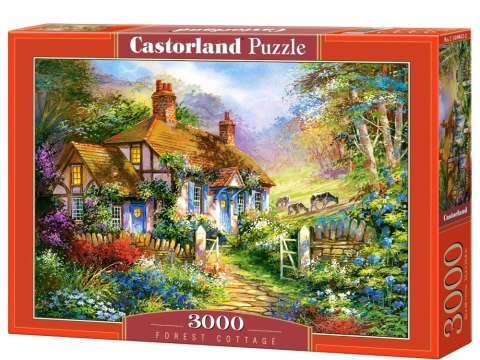 Puzzle 3000-elementów Forest Cottage C-300402-2