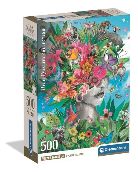 Puzzle 500 Head In The Jungle