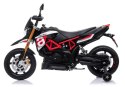 LEAN CARS Pojazd na Akumulator Aprilia A007 Czarno Czerwony