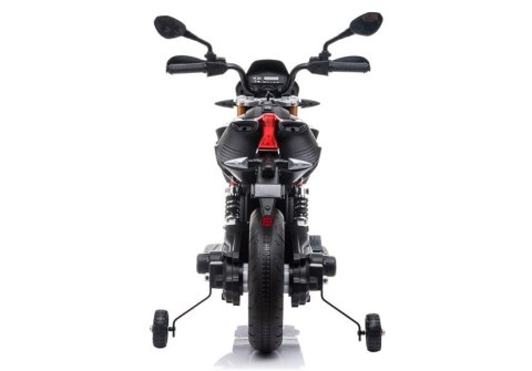 LEAN CARS Pojazd na Akumulator Aprilia A007 Czarno Czerwony