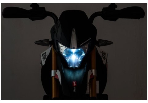 LEAN CARS Pojazd na Akumulator Aprilia A007 Czarny