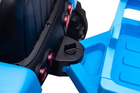 LEAN CARS Traktor Pojazd na Akumulator A009B Niebieski