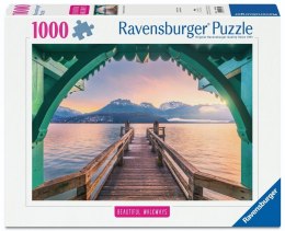 Puzzle 1000 Footbridge at Lac d'Annecy
