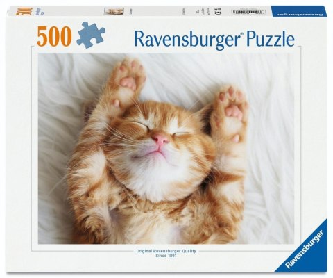 Puzzle 500 Red Cat