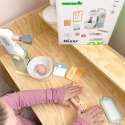 TOOKY TOY Mikser Drewniany Pastelowy Zestaw Akcesoria