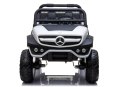 LEAN CARS Auto na Akumulator Mercedes Unimog Biały