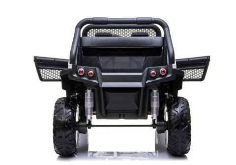 LEAN CARS Auto na Akumulator Mercedes Unimog Biały