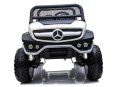 LEAN CARS Auto na Akumulator Mercedes Unimog Biały