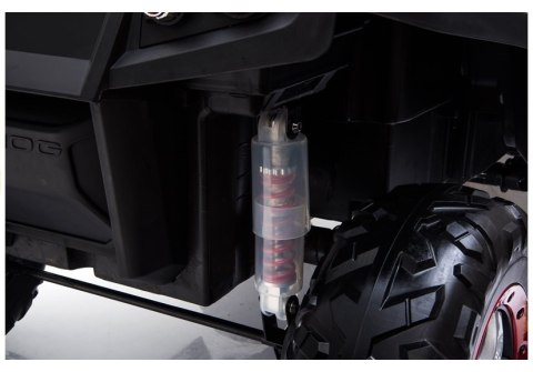 LEAN CARS Auto na Akumulator Mercedes Unimog Biały