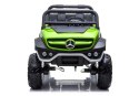 LEAN CARS Auto na Akumulator Mercedes Unimog Zielony
