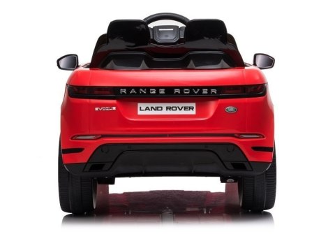 LEAN CARS Auto na Akumulator Range Rover Evoque Czerwony