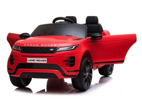 LEAN CARS Auto na Akumulator Range Rover Evoque Czerwony