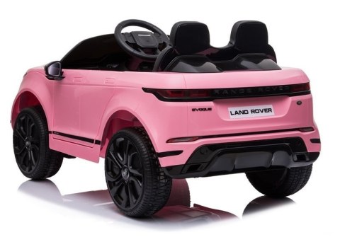 LEAN CARS Auto na Akumulator Range Rover Evoque Różowy