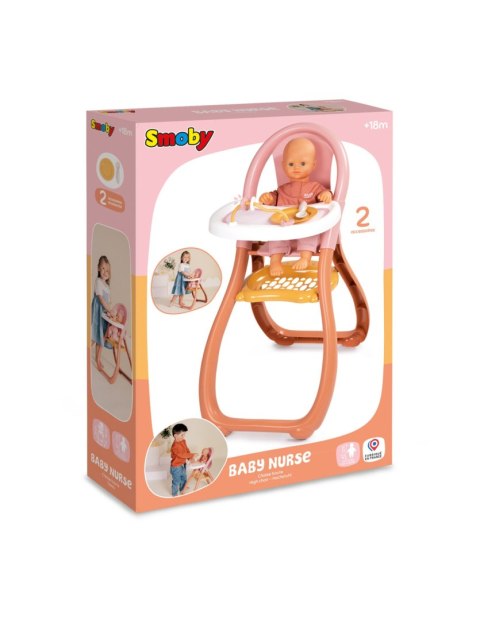 SMOBY Baby Nurse krzesełko do karmienia