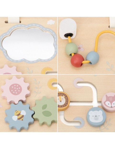 VIGA Drewniana Tablica Manipulacyjna Wielofunkcyjna