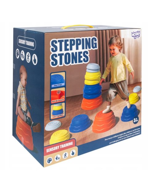 WOOPIE Kamienie Balansujące Sensoryczne Trening Równowagi 5 szt