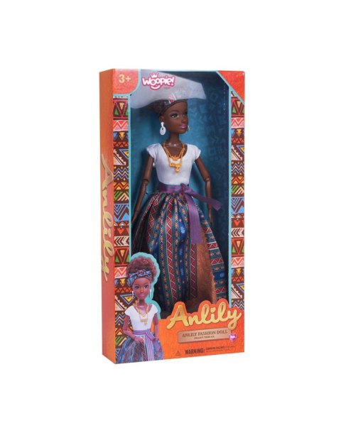 WOOPIE ROYAL Lalka Lili Mulatka w Eleganckiej Sukni