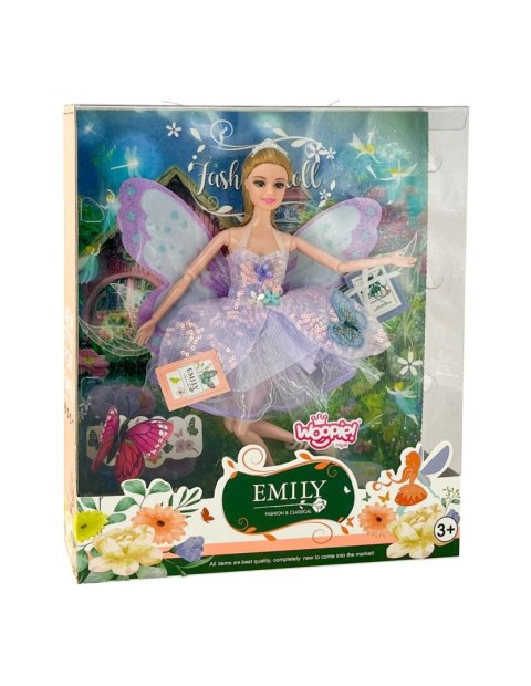WOOPIE ROYAL Lalka Wróżka EMI - Bajkowa Księżniczka z Motylimi Skrzydłami