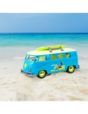 WOOPIE Samochód Bus Surfing Klasyczny Niebieski Ze Światłem I Dźwiękiem Model