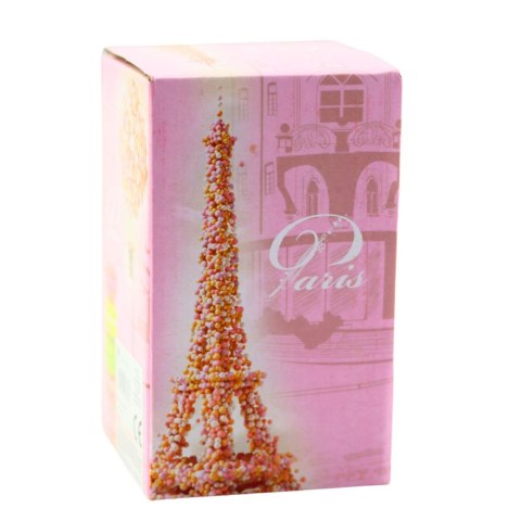 LEAN Wieczna Róża Kryształowa w Kopule z Oświetleniem LED z Serduszkiem 14x8cm