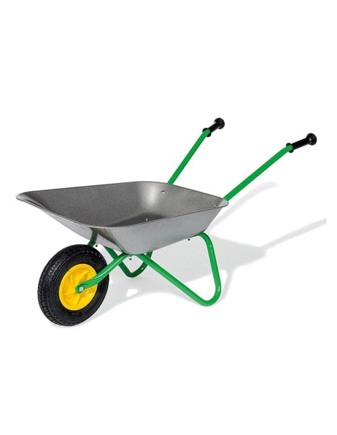 Taczka dla dzieci szara metalowa Rolly Toys