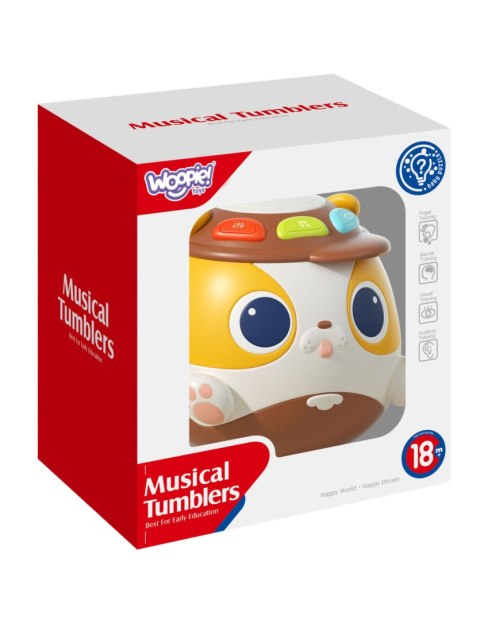 WOOPIE BABY Interaktywna Grająca Kula Piesek Zabawka Muzyczna Edukacyjna