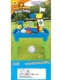 WOOPIE Stolik Wodny 2w1 Piaskownica Statek Piracki 6 akc.