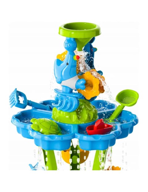 WOOPIE Stolik Wodny i Piaskowy Piaskownica z Ośmiornicą Akcesoria