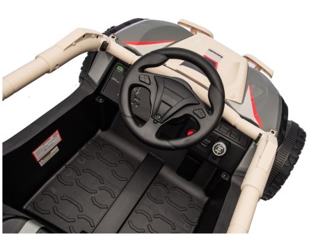 LEAN CARS Auto Na Akumulator Kawasaki JS330 24V5Ah Czarno-Beżowe