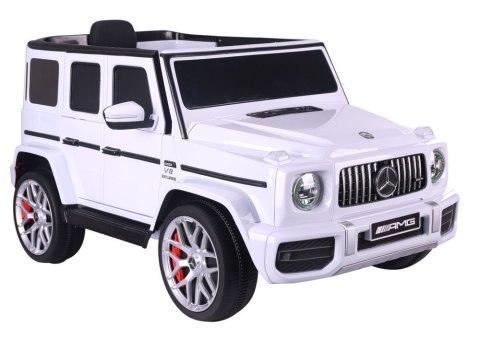 LEAN CARS Auto Na Akumulator Mercedes G63 S306-1 Biały