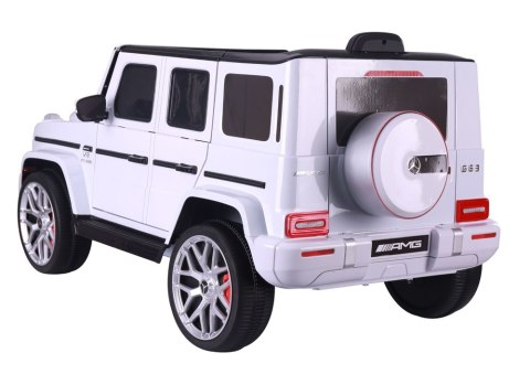 LEAN CARS Auto Na Akumulator Mercedes G63 S306-1 Biały