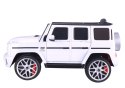 LEAN CARS Auto Na Akumulator Mercedes G63 S306-1 Biały