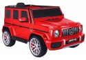 LEAN CARS Auto Na Akumulator Mercedes G63 S306-1 Czerwony