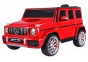 LEAN CARS Auto Na Akumulator Mercedes G63 S306-1 Czerwony