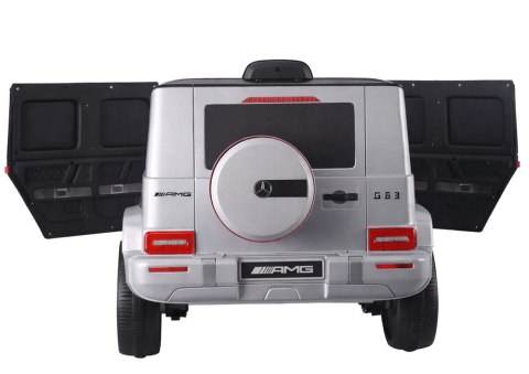 LEAN CARS Auto Na Akumulator Mercedes G63 S306-1 Srebrny