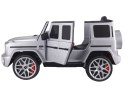 LEAN CARS Auto Na Akumulator Mercedes G63 S306-1 Srebrny