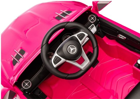 LEAN CARS Auto Na Akumulator Mercedes SL500 S506 Różowe