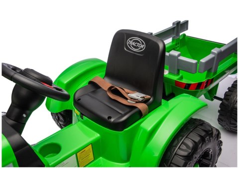 LEAN CARS Traktor Na Akumulator CH9959B Z Przyczepą Jasno Zielony 24V