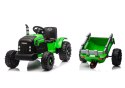 LEAN CARS Traktor Na Akumulator CH9959B Z Przyczepą Jasno Zielony 24V